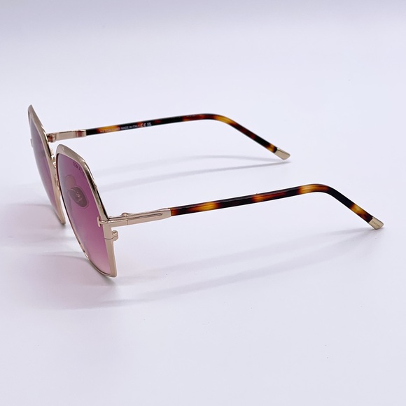 NEW TOM FORD FONDA-02 TF912 28T ROUND WOMEN’S SUNGLASSES TOM FORD FT0912/S - Picture 5 of 13